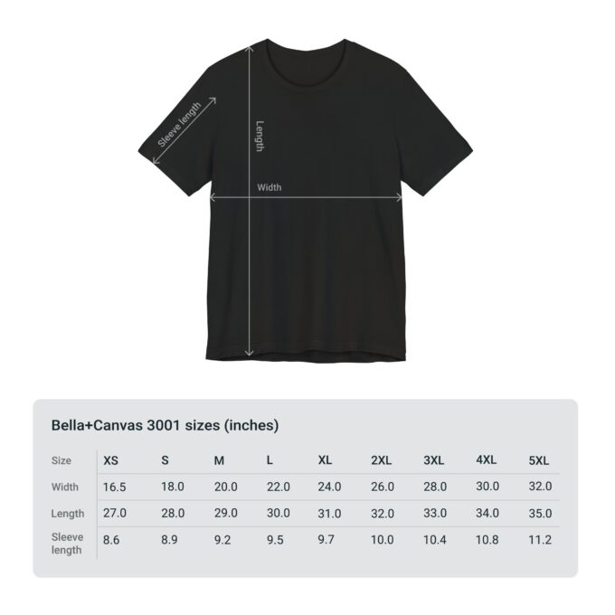 Unisex Jersey Short Sleeve Tee - Image 7